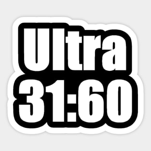 Ultra 31:60 Sticker